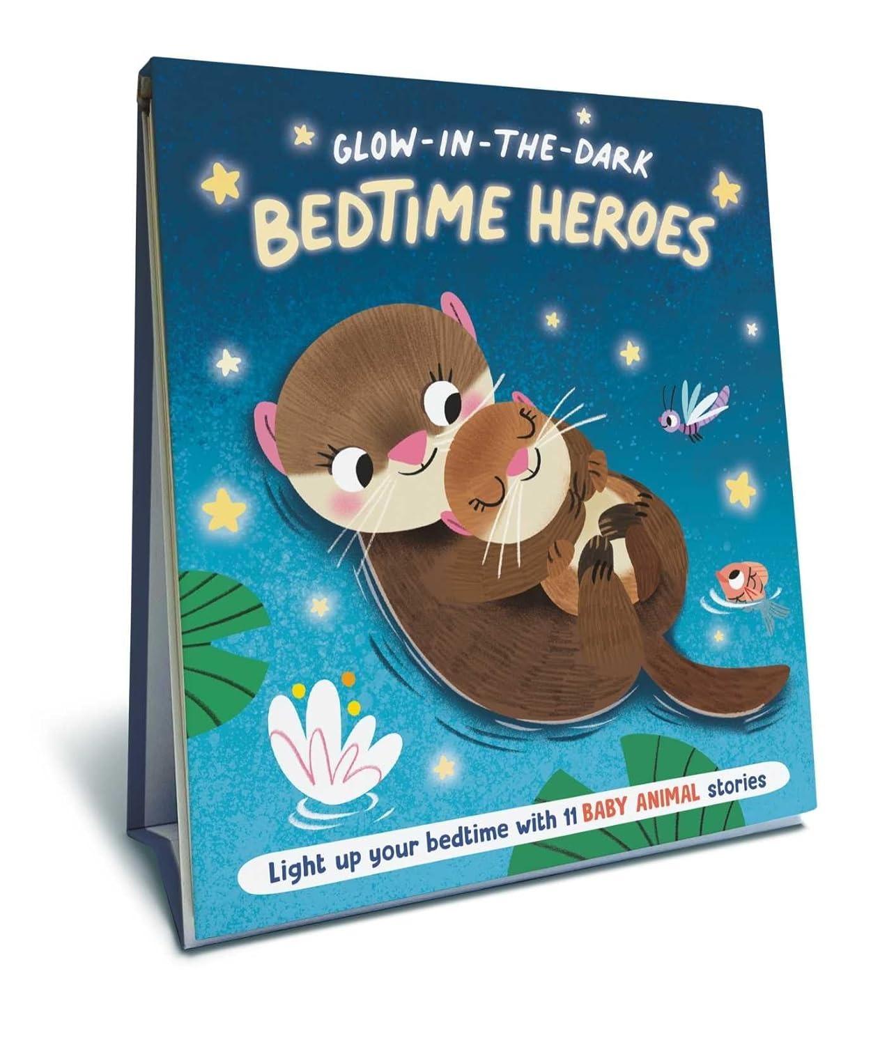 Sách ngoại văn: Bedtime Heroes - Baby Animal - A Glow In The Dark Book