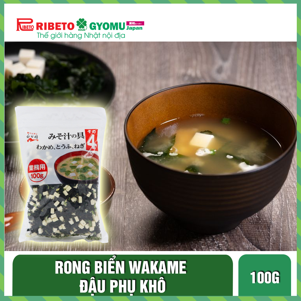 Canh Miso (Rong Biển Đậu Hũ) 100g Nhật Bản