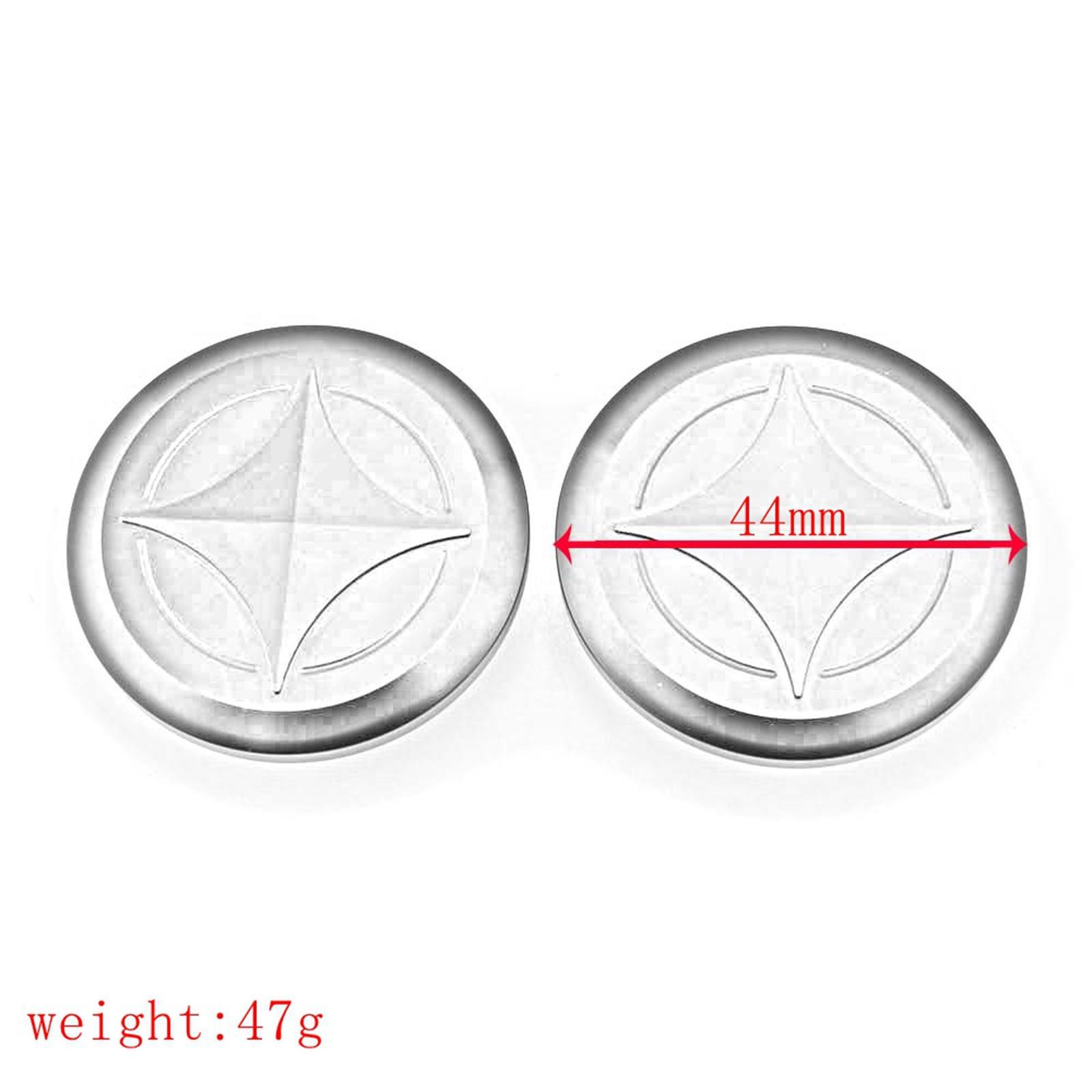 2x Aluminum Frame Plug Cap Cover Guard for Honda GB350S