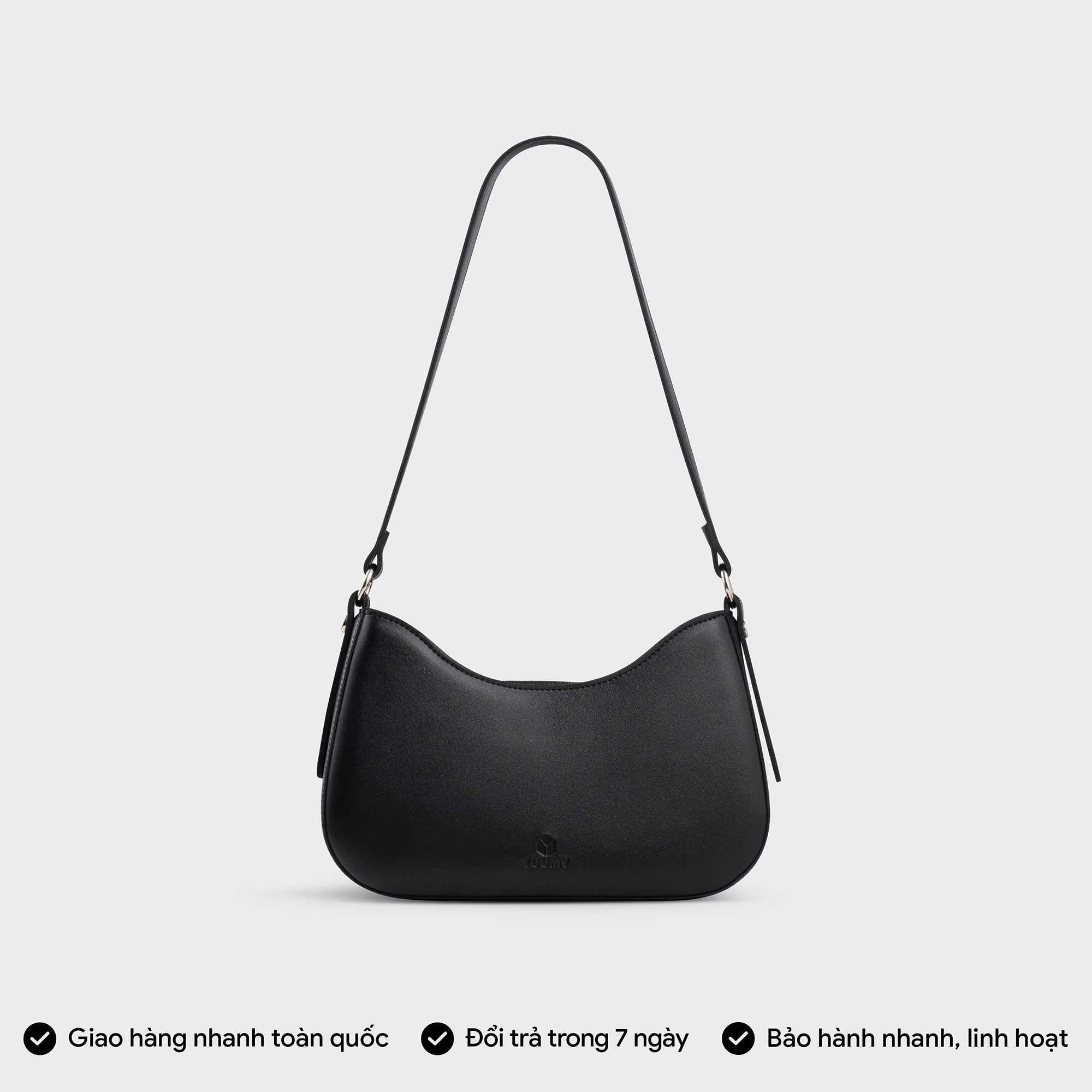 Túi Yuumy ( Thời trang nữ thiết kế đơn giản size 25 - Túi đeo vai da Seasand YN266 )