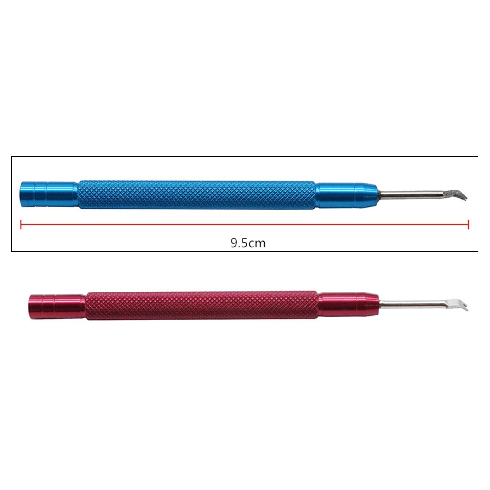 2x Removal Bar Tool Set for Watch Wrist Bands Removal red