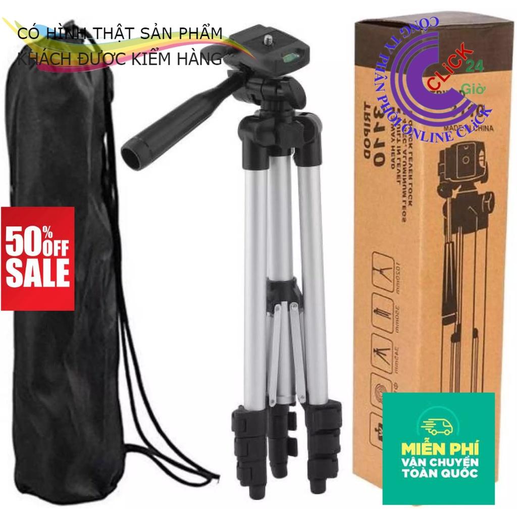 Gậy 3 Chân Tripod TF-3110 - Giá Đỡ Quay Phim Chụp Ảnh Chất Liệu Hợp Kim, Nhẹ, Chắc Chắn, Có Sức Chịu Tải Tốt