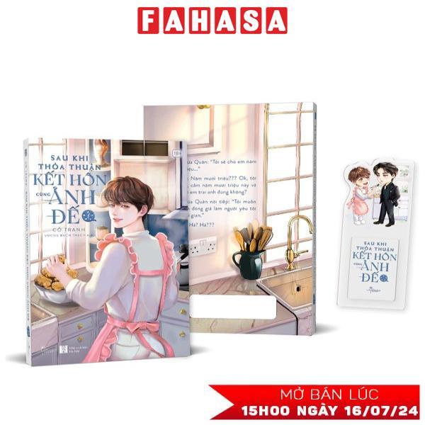 Sách - Sau Khi Thỏa Thuận Kết Hôn Cùng Ảnh Đế - Tập 1 - Tặng Kèm Bookmark PVC