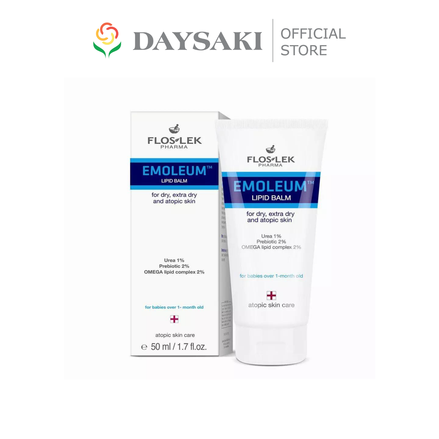 Floslek Pharma Kem Dưỡng Ẩm Emolient Lipid Balm 50ml