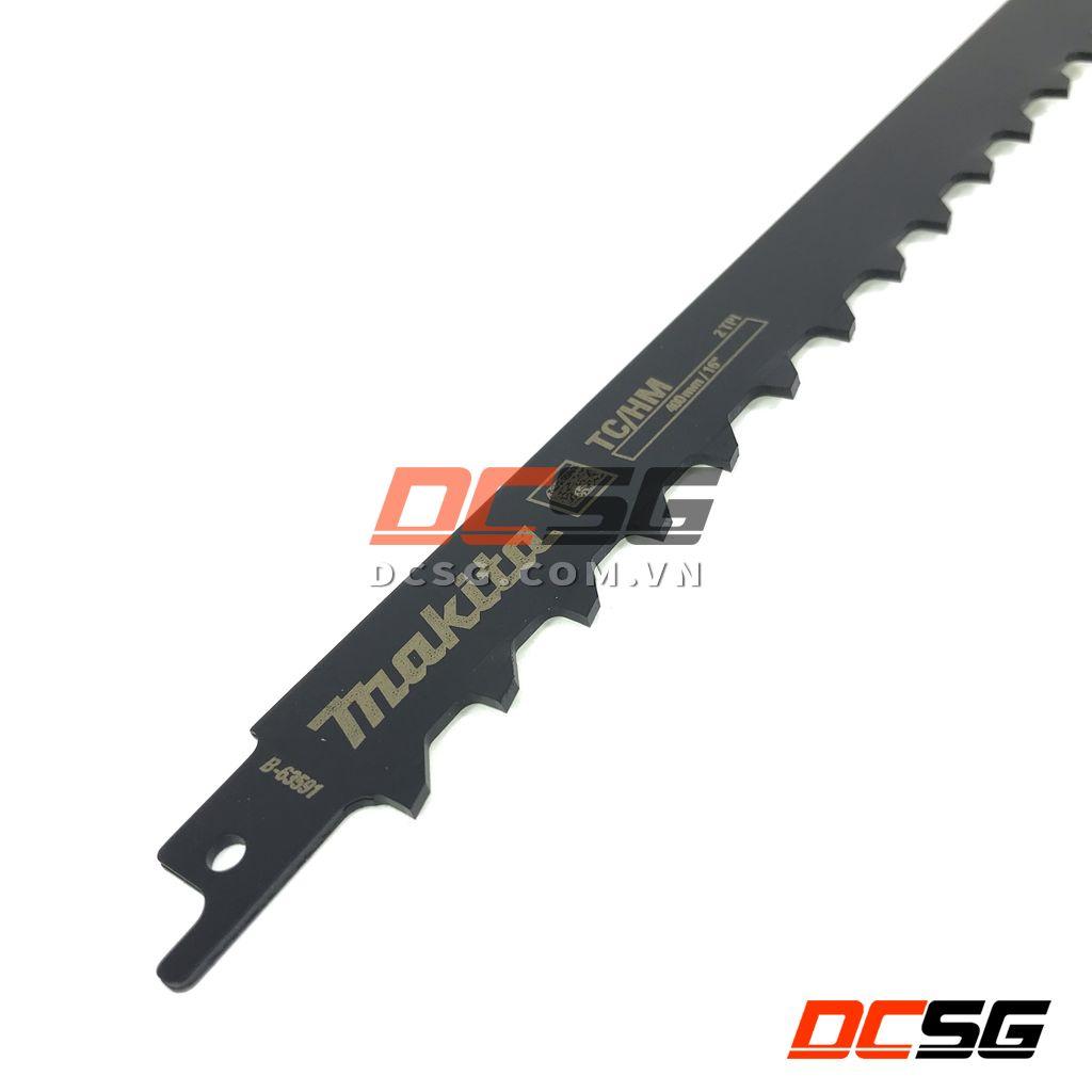 Lưỡi cưa kiếm hợp kim cắt bê tông nhẹ 400x22x1.5mm Makita B-63591 | DCSG