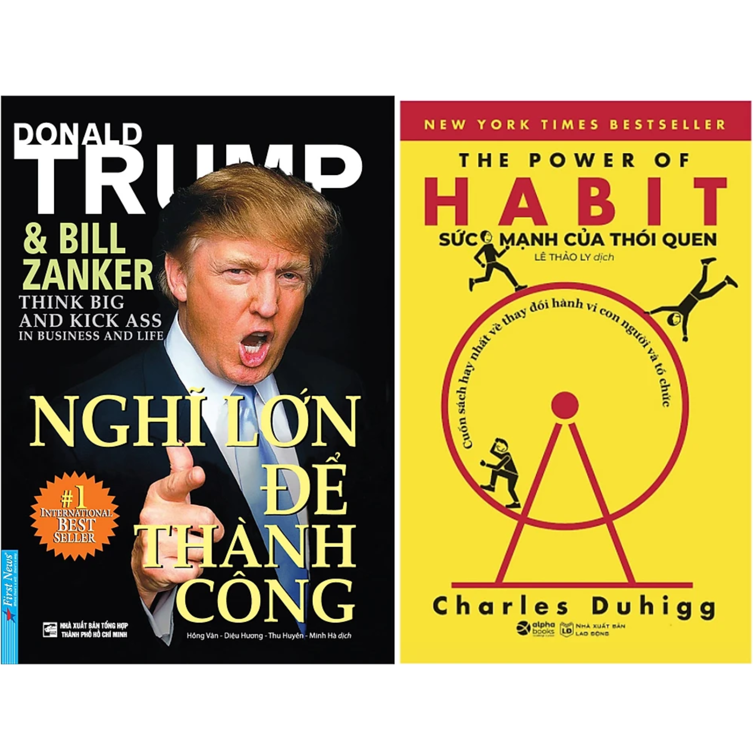 Combo 2Q: Nghĩ Lớn Để Thành Công - Donald Trump + Sức Mạnh Của Thói Quen