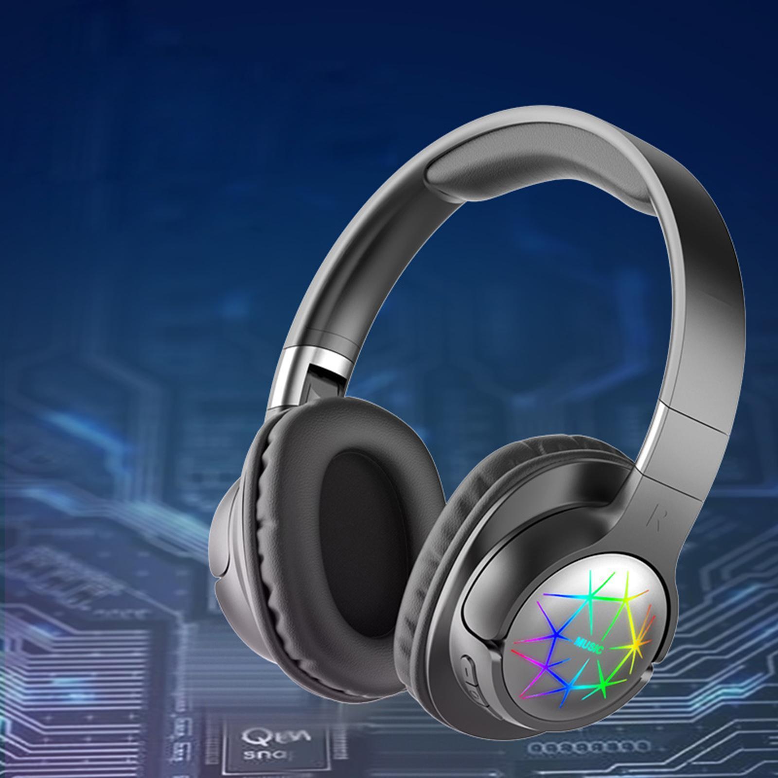 Over-Ear Bluetooth Headphones Wireless Low-Latency 400mAh for Computer