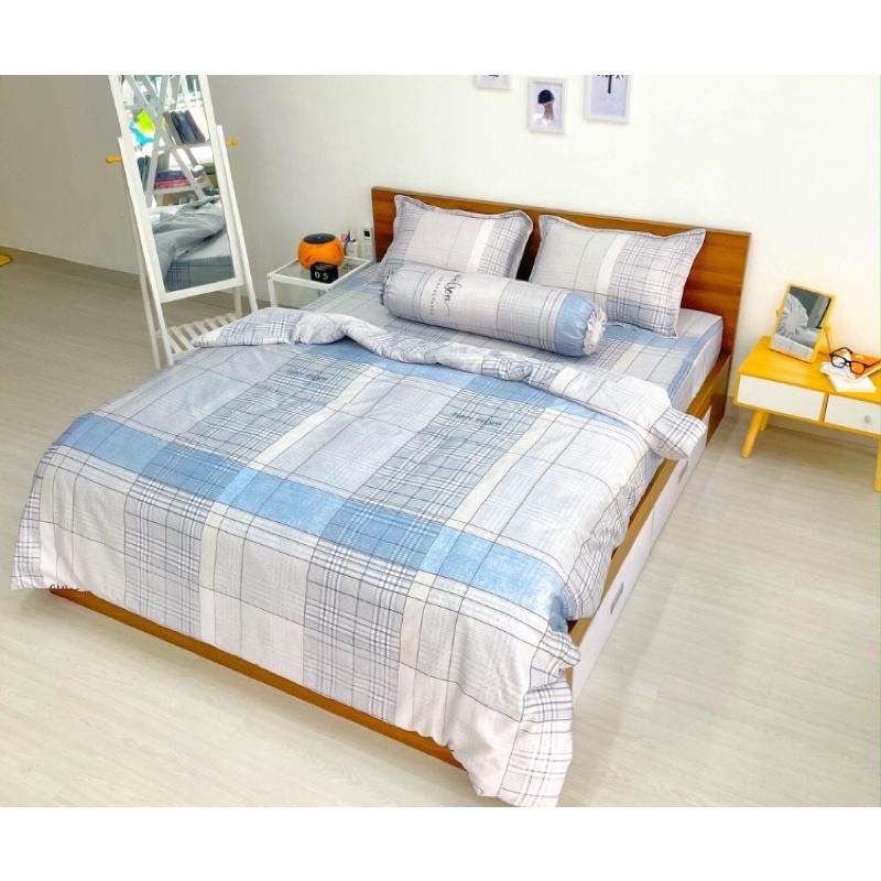 Chăn ga tencel LỤA SIÊU MÁT - mền lớn - ÔM DÂY KHOÁ