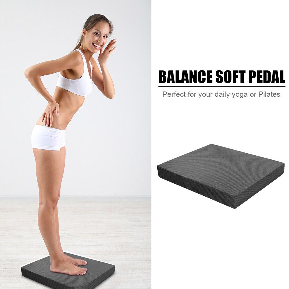 Soft Balance Trainer Pad Pedal Block Mat TPE Thick Yoga Pilates Waist Abdomen Core Training Cushion Ankle Stable Sport Fitness