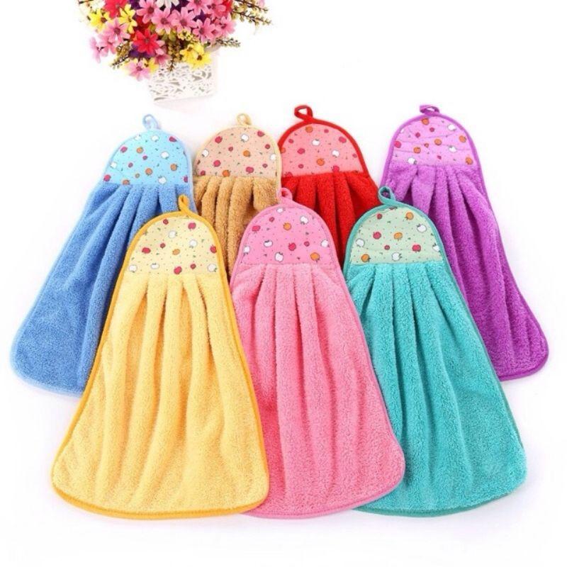 Khăn lau tay nhà bếp có móc treo