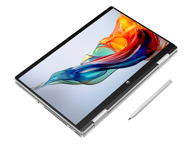 Laptop HP Pavilion x360 14-ek2013TU 9Z2V4PA (Core 7 150U/ 16GB/ 512GB SSD/ 14 inch FHD Touch/ Win11/ Silver/ Vỏ nhôm/ Pen) - Hàng Chính Hãng