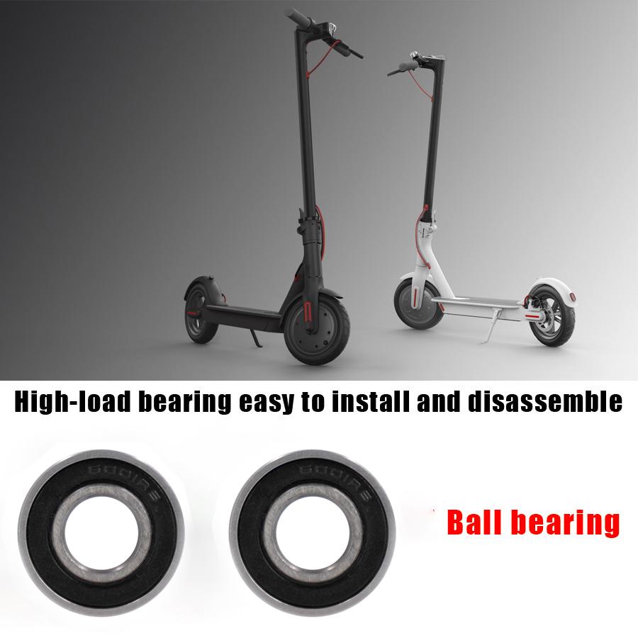 Vòng bi bánh xe phụ phụ trợ cho Xiaomi M365/Pro RPO2/1S phía sau phụ kiện bánh xe phụ trợ bánh xe Color: 2 pcs