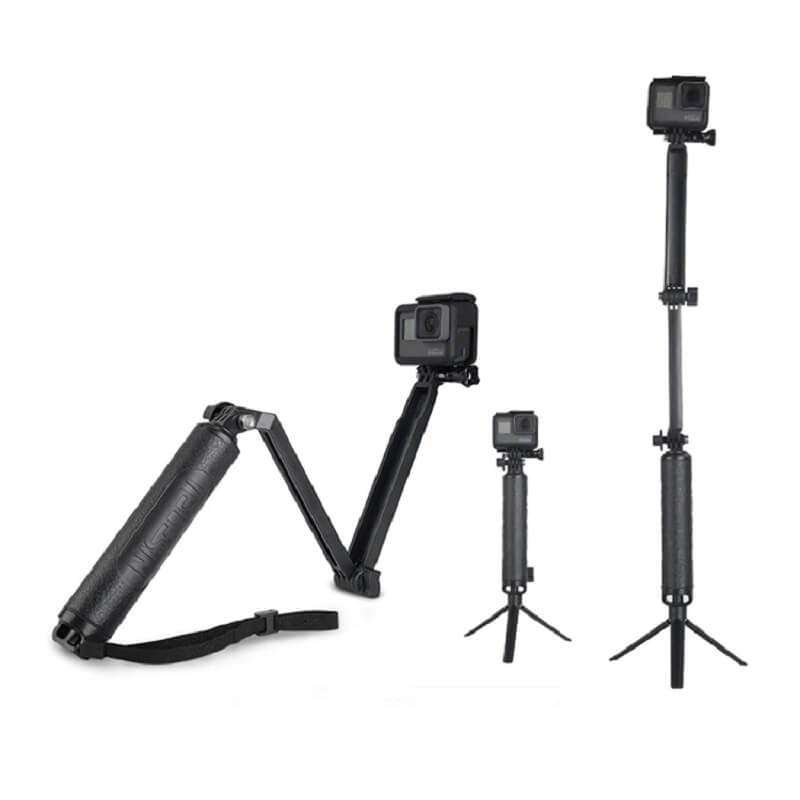 GẬY 3 KHỚP DÀNH CHO GOPRO VÀ ACTION CAM TELESIN V2 - HÀNG NHẬP KHẨU