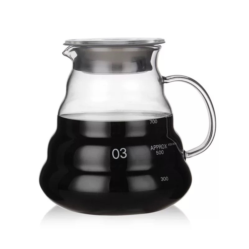 Bộ Bình Pha Drip V60 Phễu Sứ