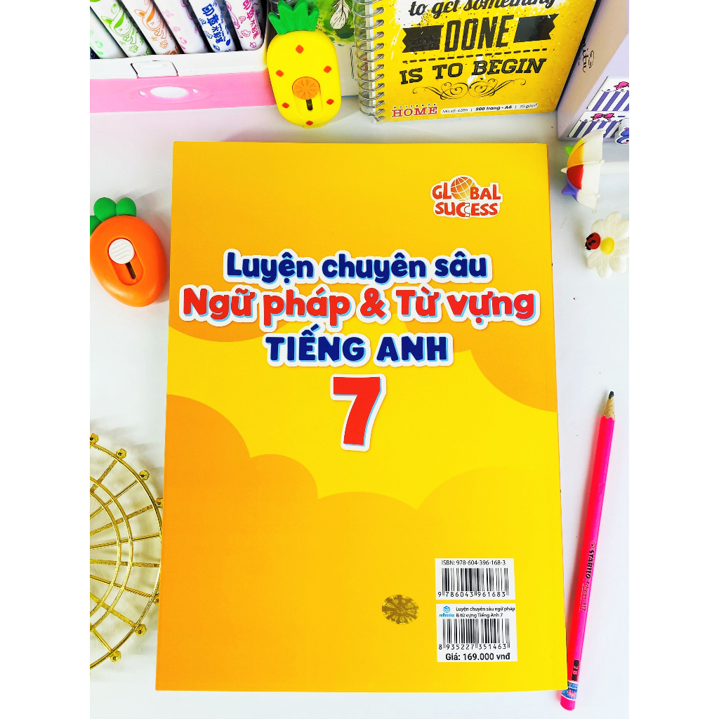 Sách - Luyện Chuyên Sâu Ngữ Pháp Và Từ Vựng Tiếng Anh 7 - Biên soạn theo chương trình SGK mới Global Success