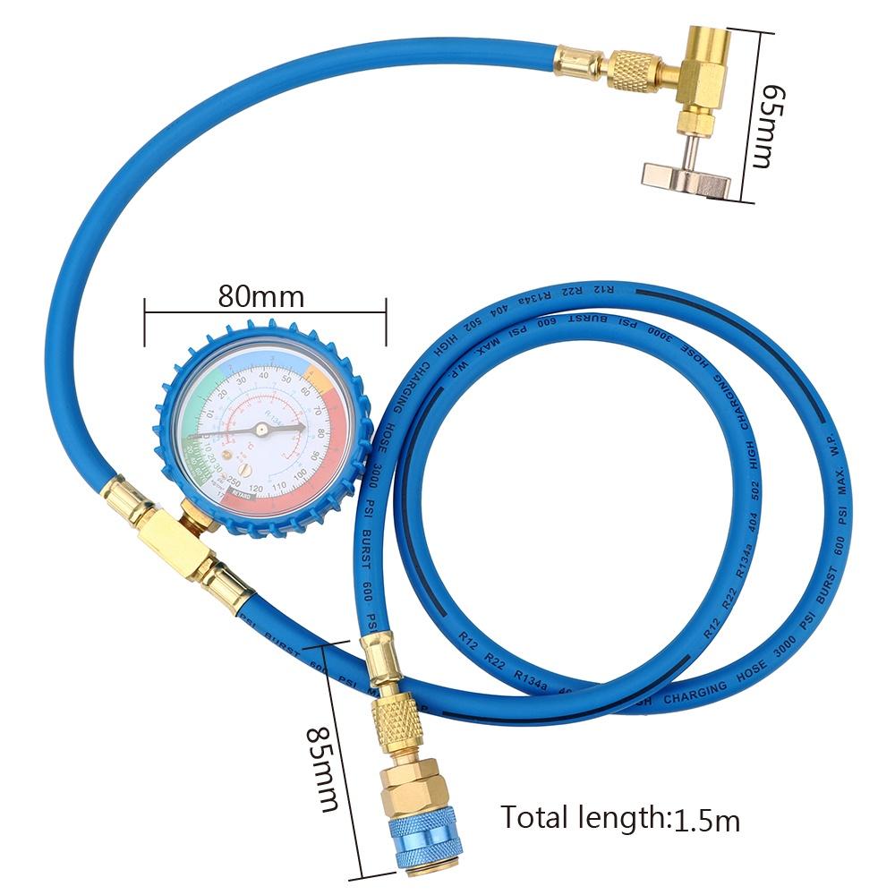Bộ dụng cụ đo áp suất không khí R134A cho xe hơi