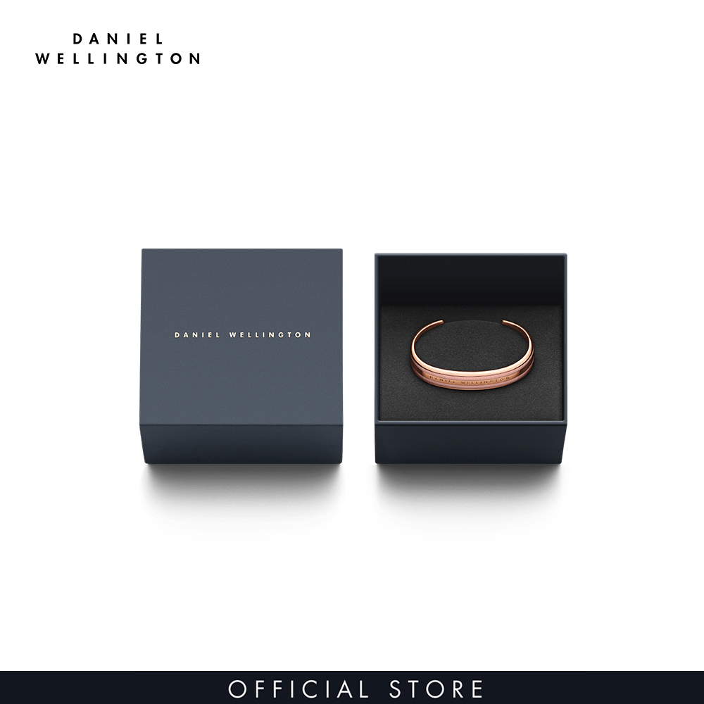 Vòng tay Daniel Wellington màu hồng, vàng hồng - Emalie Bracelet - M