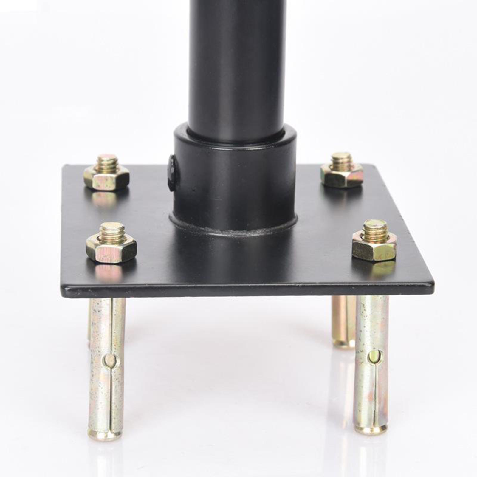 Camera Video Ceiling Light Stand with 1/4 3/8 Adapter 15"-26" for Strobe