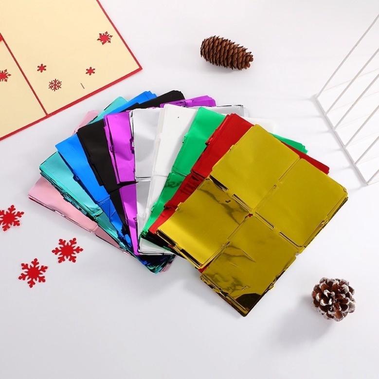 Dây Ruy Băng Lá Nhôm 1M x 2M Trang Trí Phông Nền Chụp Ảnh Đám Cưới Sinh Nhật
