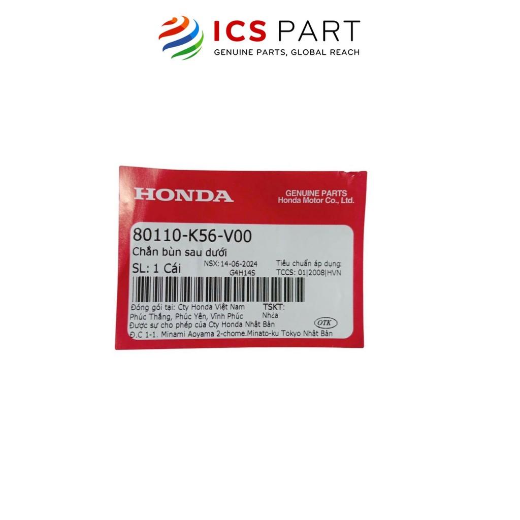 Bộ Chắn Bùn Sau (Đuôi) HONDA Winner 2016-2017 Đen (Dưới) Số 8 (80110K56V00)