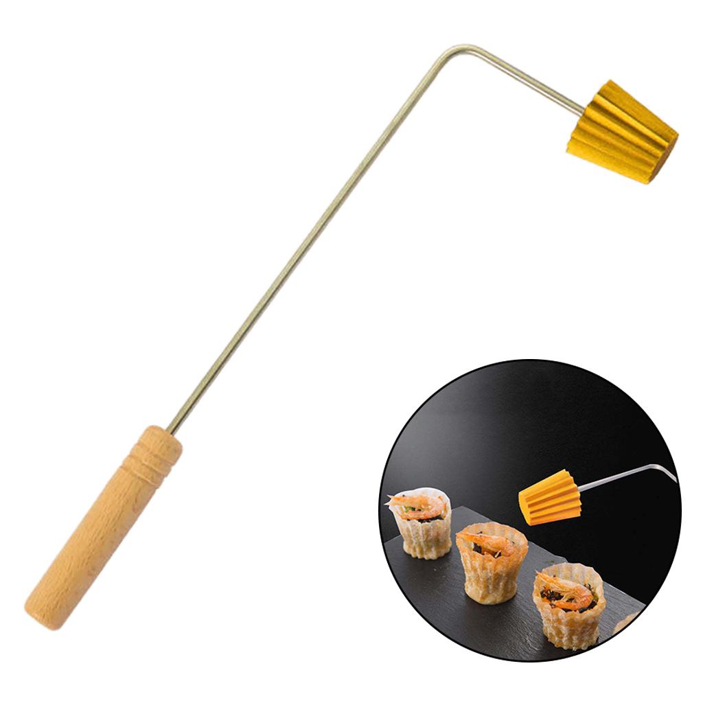 Pie Tee Maker Innovative Snack Mould Reusable Wood Handle Bakeware Gadgets