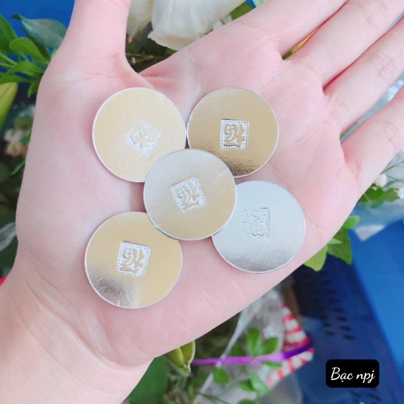 Đồng xu Bạc Ta - Bạc npj