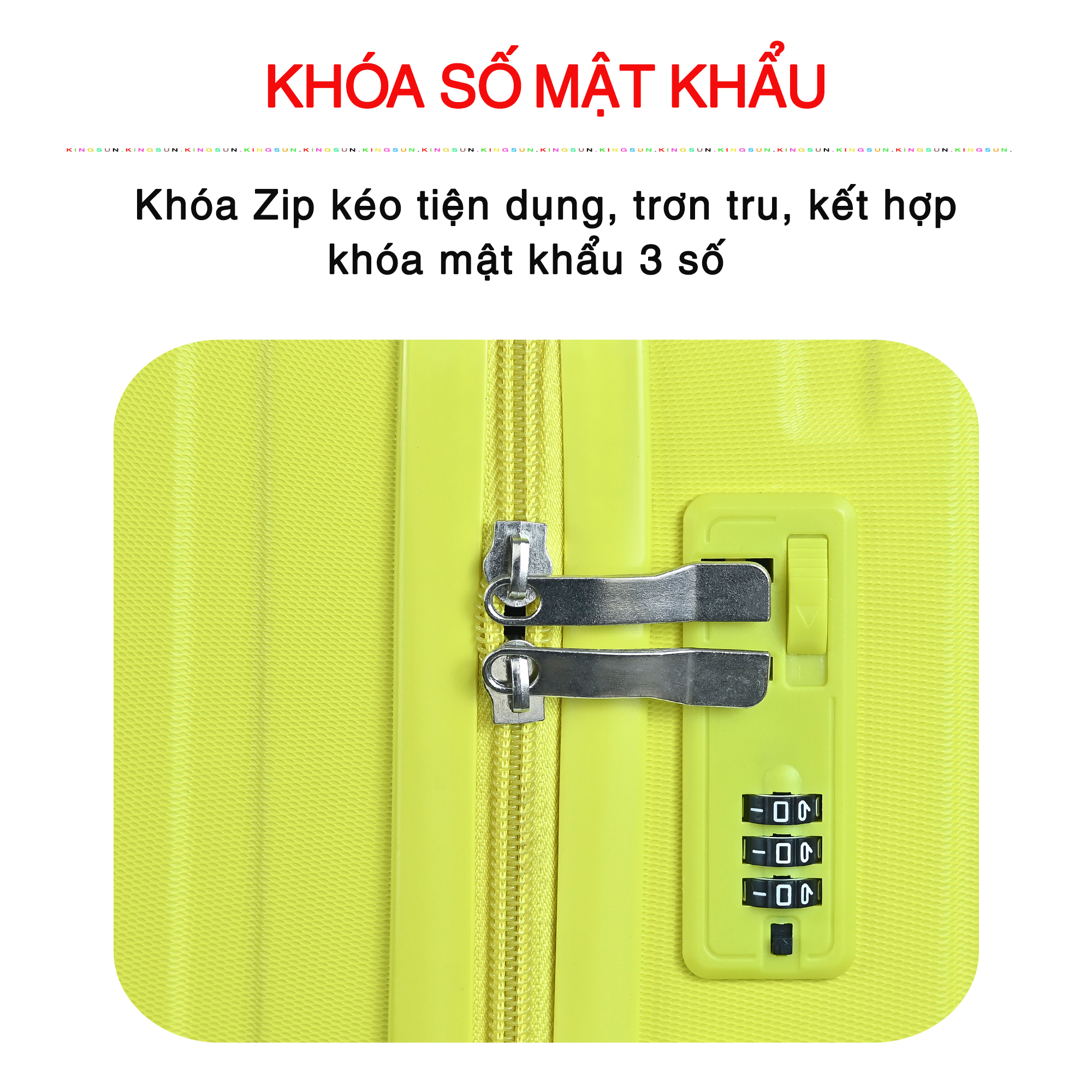 Vali kéo du lịch cao cấp bảo hành chính hãng Size 24inch- KS 219 - Hồng nhạt