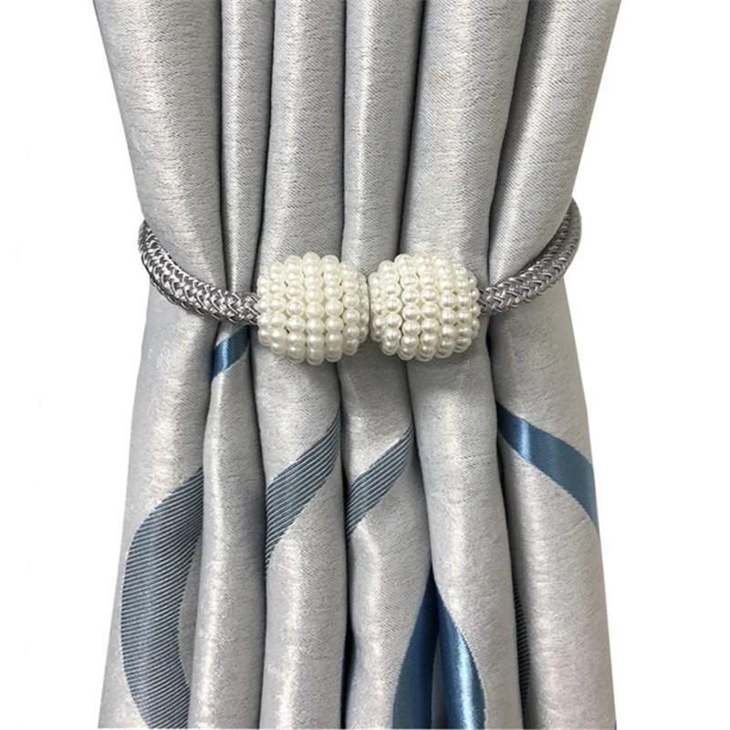 Dây buộc rèm cửa đính ngọc trai nhân tạo xinh xắn