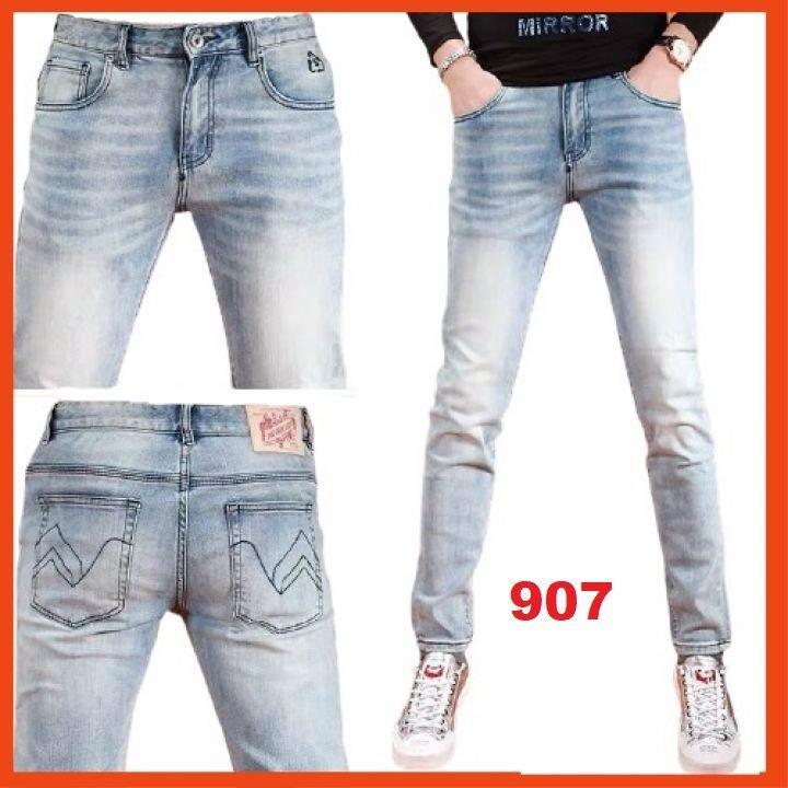 Quần jean nam chất bò co giãn- nhiều mẫu giá rẻ phong cách TINA MS90