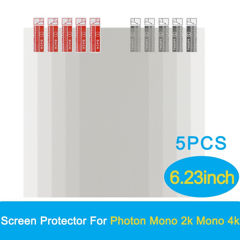 Phim Bảo Vệ Màn Hình Máy In 3D 6.23 Inch Cho Anycubic Photon Mono 4K 2k Mono SE ELEGOO Mars 2 Mars 2 Pro Màn Hình LCD Chống Trầy Xước