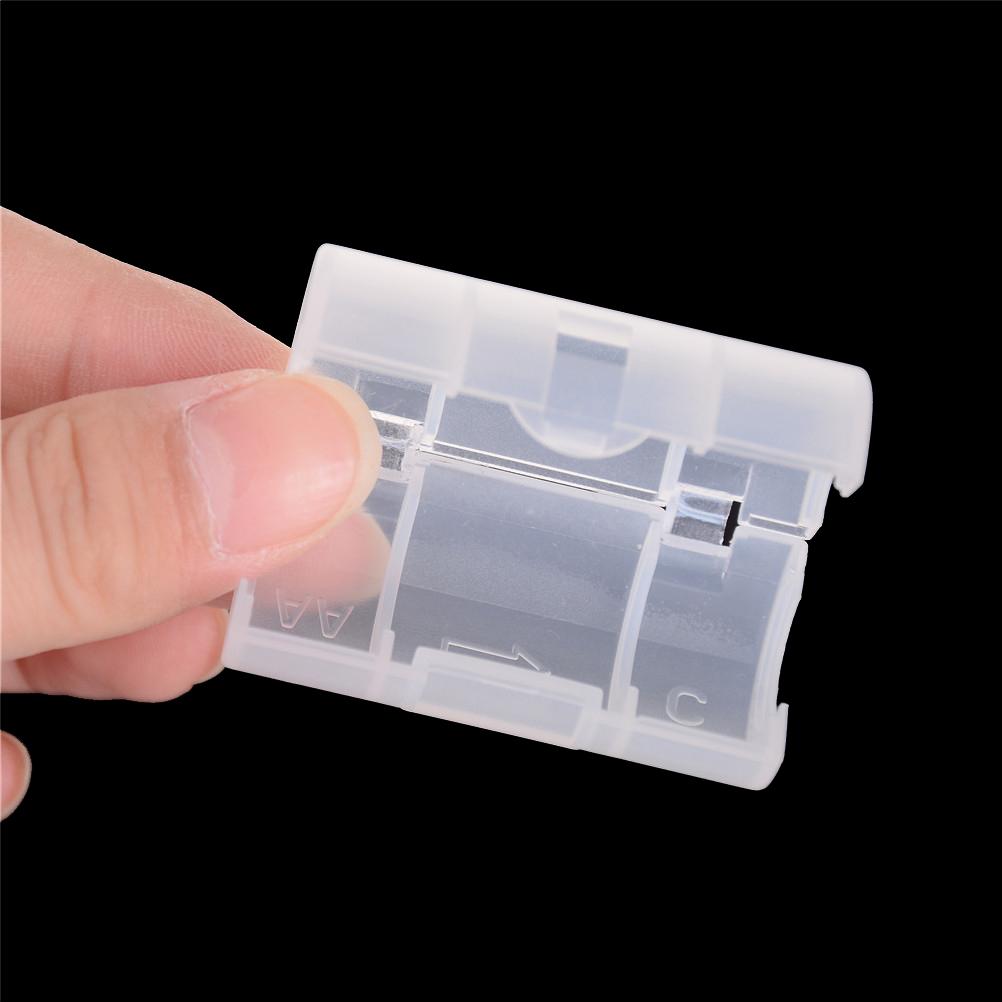4 Cái/bộ Pin AA Size C Pin Trường Hợp Hộp Bộ Điều Hợp Chuyển Đổi Giá Đỡ Switcher Bộ Chuyển Đổi