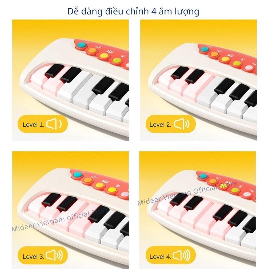 Đồ Chơi Đàn Piano điện tử 8 phím cho bé Mideer 6 in Electronic Keyboard Toy