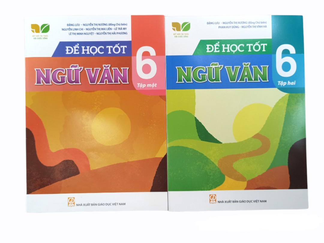 Combo Để Học Tốt Ngữ Văn Lớp 6 Tập 1+2