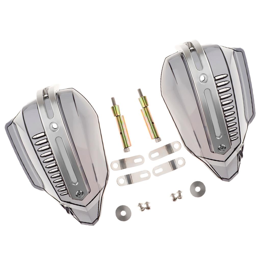 2 Pieces Hand Guard for 7/8inch 22mm Motorbike Dirt Bike Motocross Handlebar