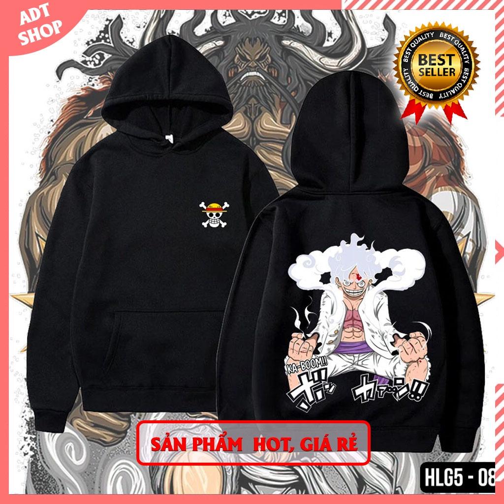 BST Áo Hoodie In Hình Anime One Piece Luffy Gear 5 Nika Joyboyy độc đẹp kèm khuyến mại