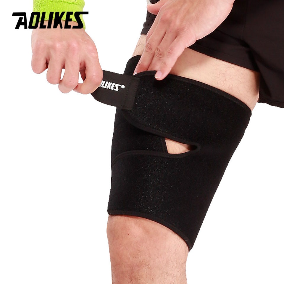 Đai bó quấn bảo vệ cơ đùi AOLIKES A-7956 Sport Thigh Support