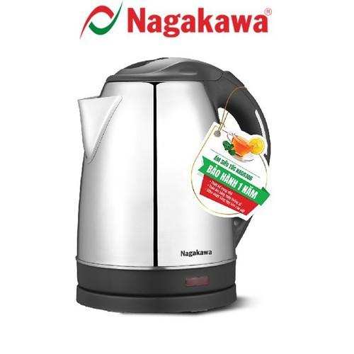 Ấm Siêu Tốc Nagakawa NAG0308 (1.8 Lít) - Hàng Chính Hãng - Bảo hành 12 tháng