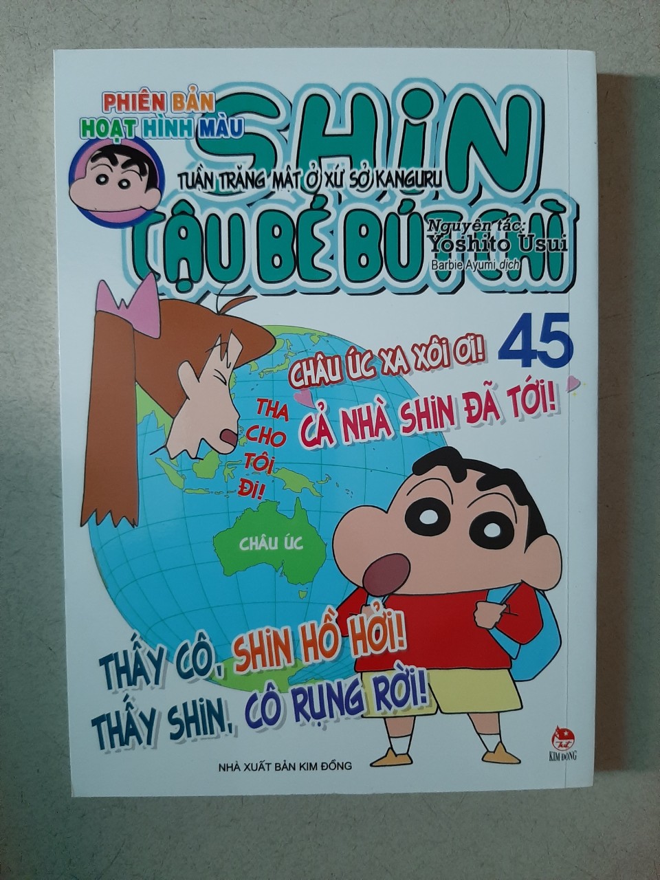 Shin Cậu Bé Bút Chì - Phiên Bản Màu - Tập 45