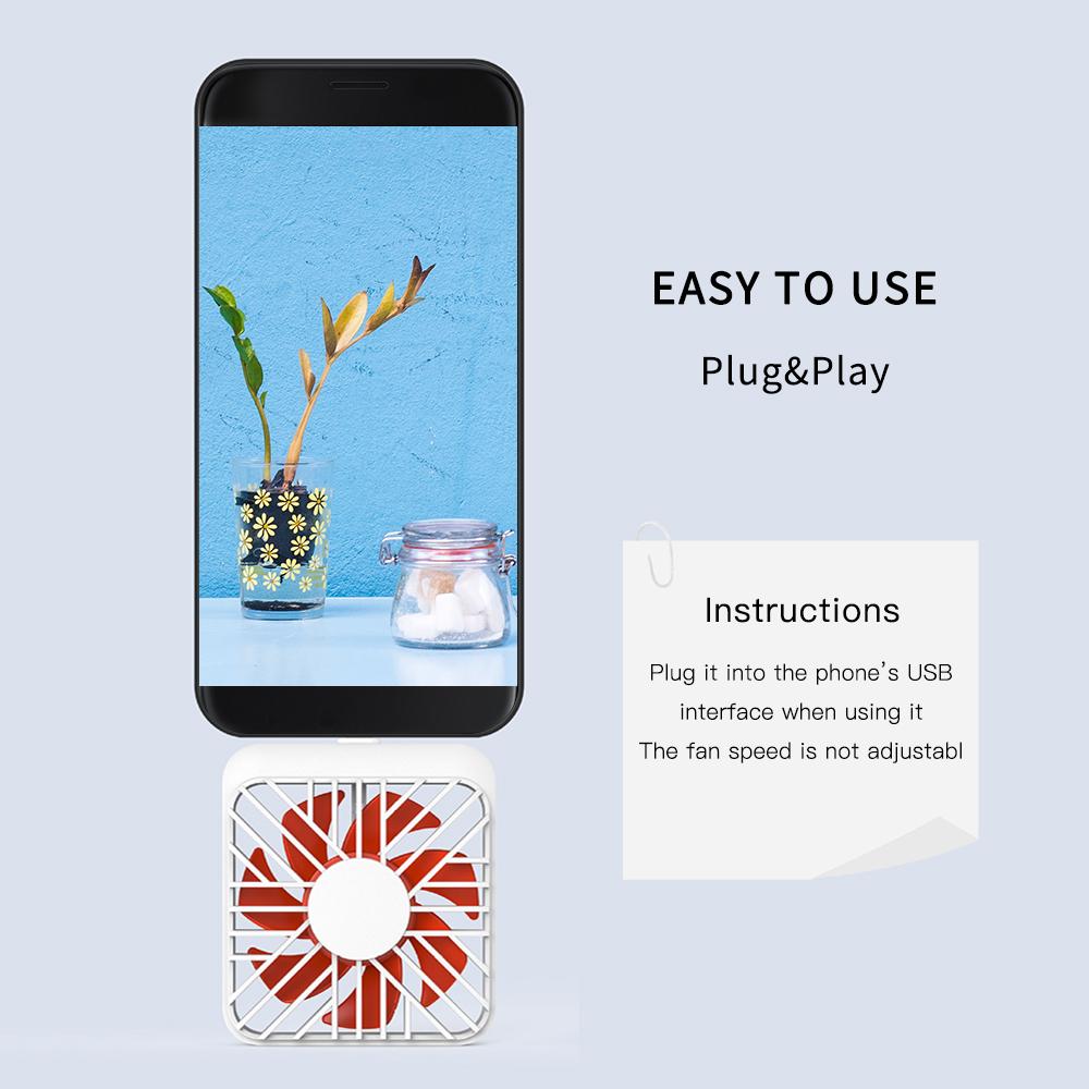 Quạt điện thoại di động nhỏ cho điện thoại thông minh