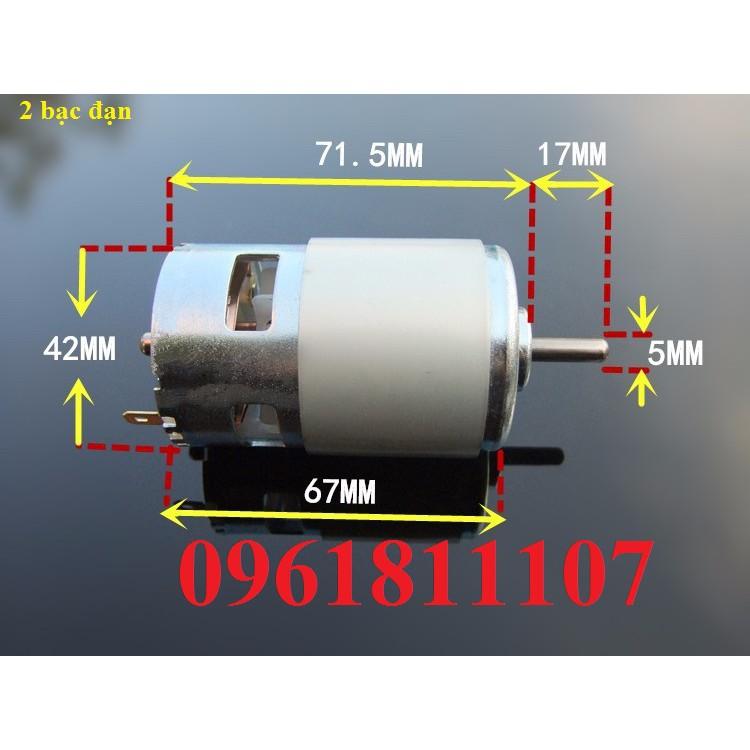 Motor 775 150W 2 bạc đạn