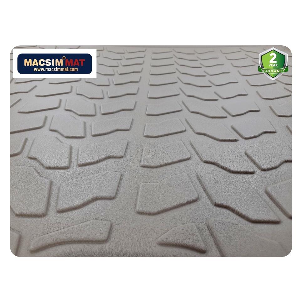 Thảm lót cốp xe ô tô Mercedes W213 2015-nay**nhãn hiệu Macsim chất liệu TPV cao cấp màu đen, màu be