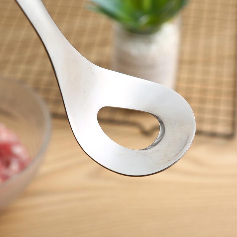 Dụng cụ làm thịt viên, chả viên, bò viên đa năng - Khuôn thìa tạo viên thịt tròn bằng inox cao cấp chống gỉ sáng bóng