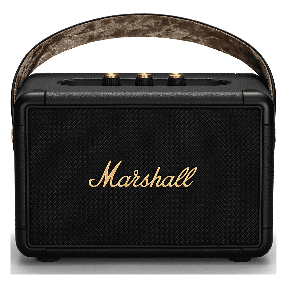 Loa Marshall Kilburn II Black And Brass, Pin 20 giờ - Hàng Chính Hãng