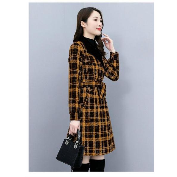 ÁO KHOÁC DÁNG DÀI CỔ VEST CAO CẤP