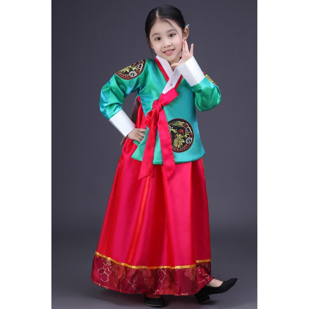 (CÓ SẴN) Trang Phục Hanbok Nữ Hàn Quốc, Hanbok Truyền Thống Hàn Quốc Cho Bé Gái