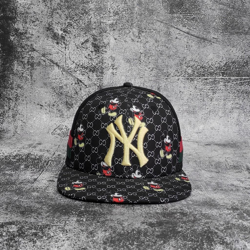 Mũ snapback Mũ lưỡi trai nón kết nam Thời trang G u c i ny mickey 2021