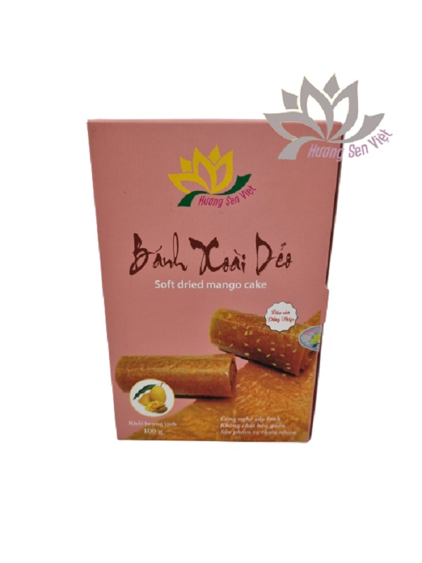 BÁNH XOÀI DẺO HỘP 100G - HƯƠNG SEN VIỆT