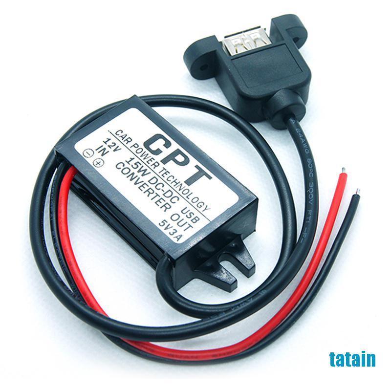 Mô Đun Chuyển Đổi Dc 12v Sang 5v 3a 15w Usb Chuyên Dụng Cho Tàu Thuyền