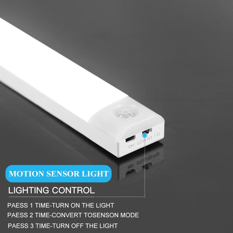 Đèn Led Cảm Biến Chuyển Động Không Dây 6 Bóng Led 74 Bóng
