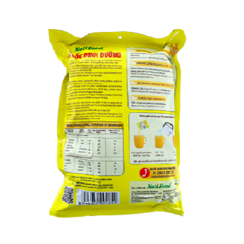 COMBO 04 bịch ngũ cốc Canxi Nutifood giúp xương chắc khỏe, dáng eo thon thích hợp cho cả gia đình-Tặng khăn mềm mịn
